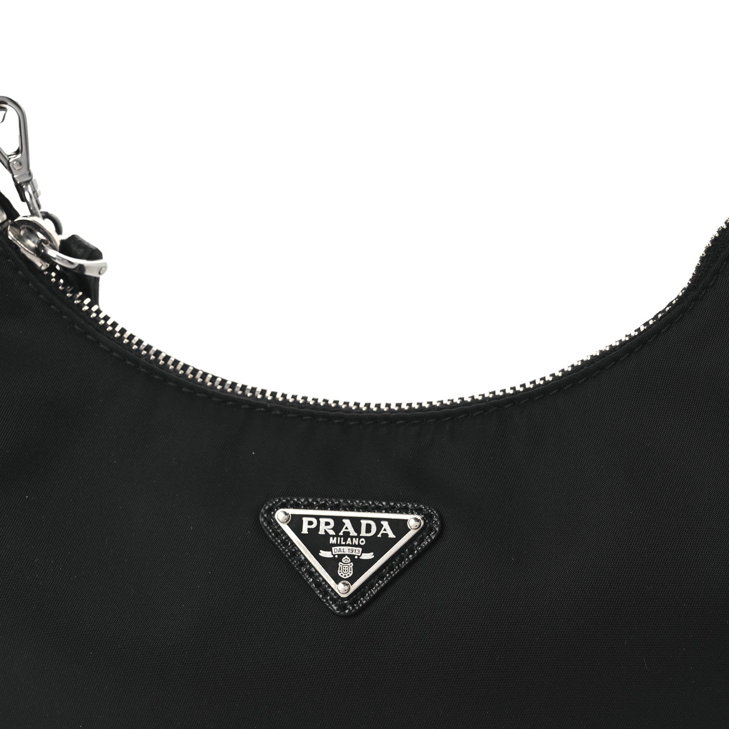 Prada Nylon Re-Edition 2005 Shoulder Bag Black 9 of 11