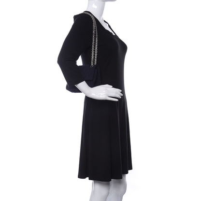 Chanel Jersey Quilted 2.55 Reissue Mini Flap Navy Blue 2 of 11