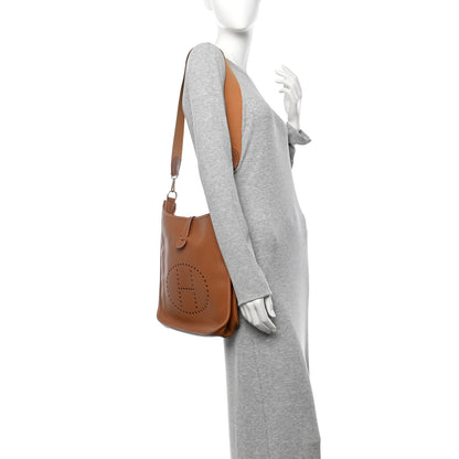 Hermes Courchevel Evelyne GM Gold 2 of 12