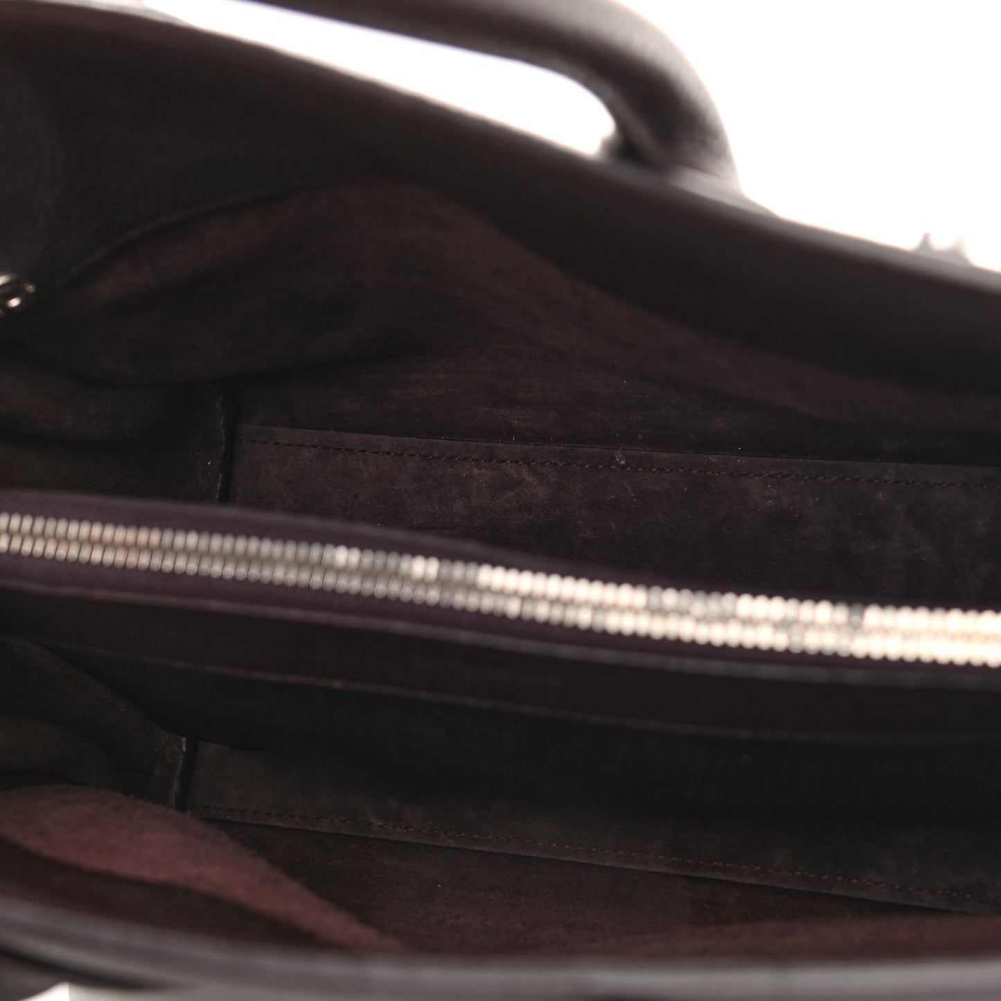 Grained Calfskin Baby Supple Sac De Jour Bordeaux