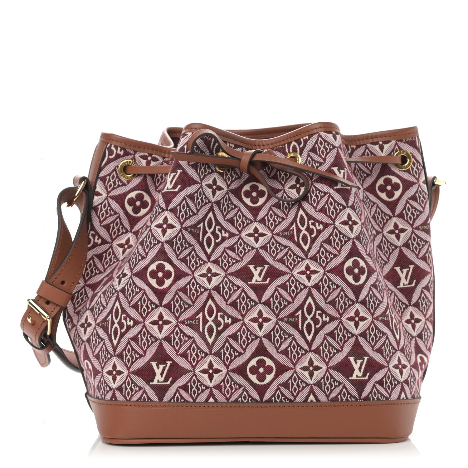 Louis Vuitton Jacquard Since 1854 Petit Noe Bordeaux 1 of 10
