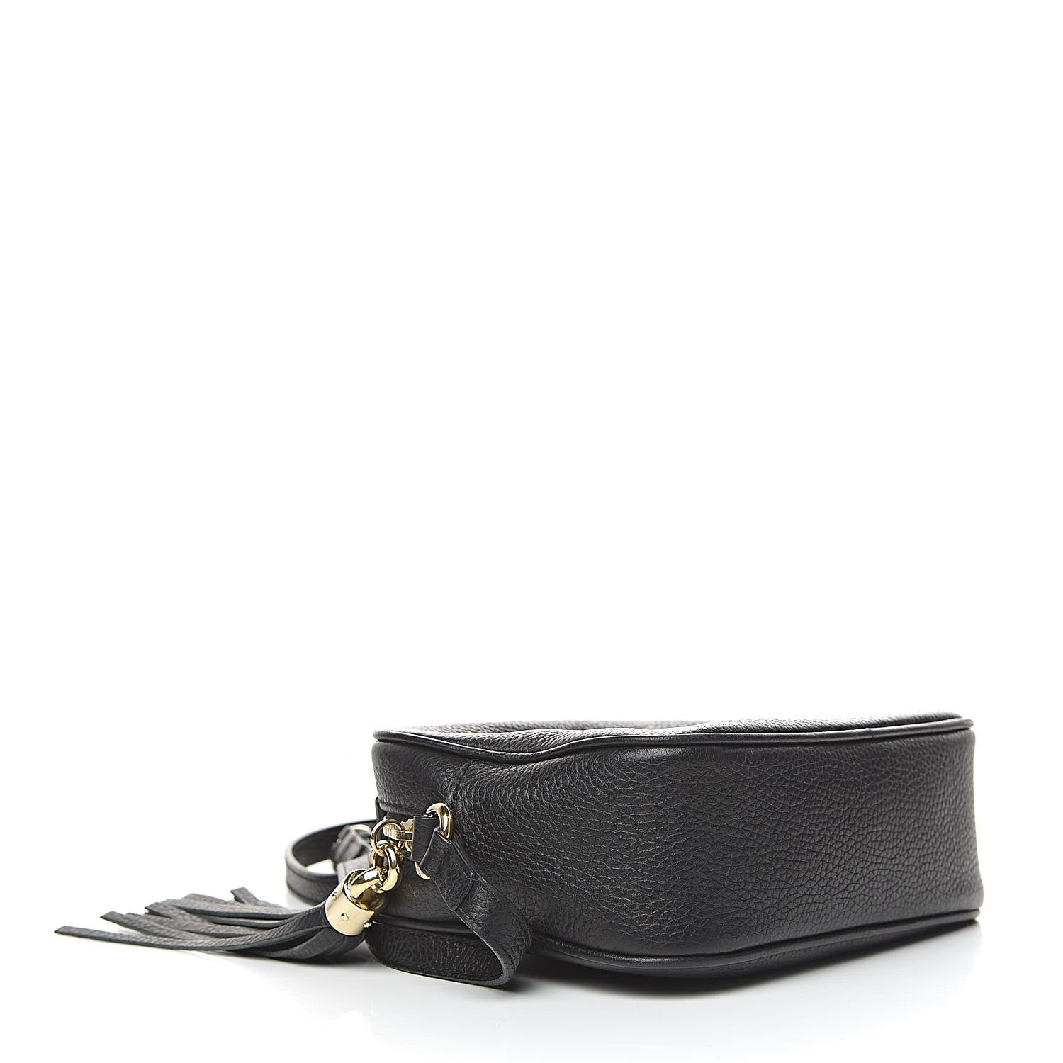 Gucci Pebbled Calfskin Small Soho Disco Bag Black 4 of 13