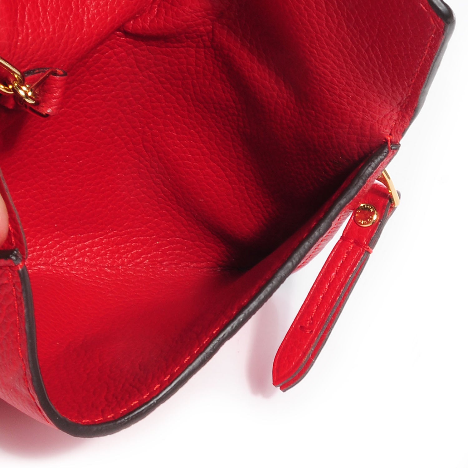 Louis Vuitton Empreinte Key Pouch Cherry 6 of 7