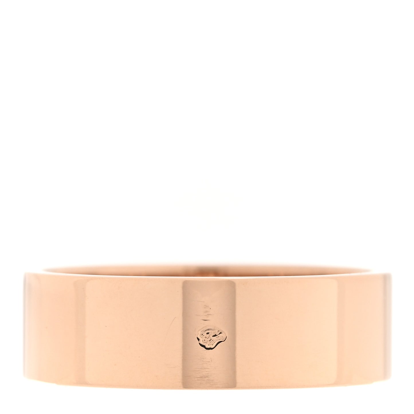 18K Rose Gold Diamond PM H D'Ancre Ring 51 5.75