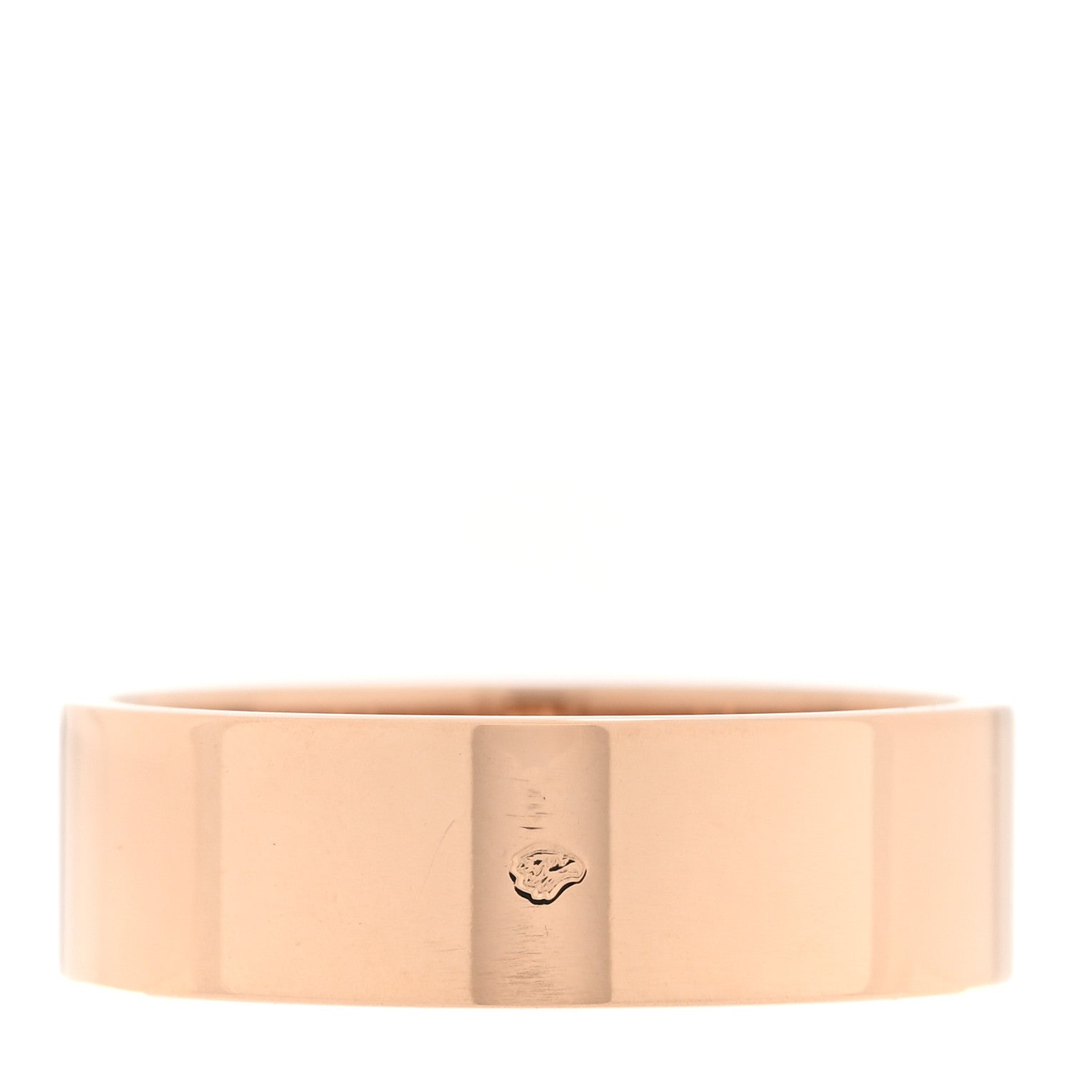 Hermes 18K Rose Gold Diamond PM H D'Ancre Ring 51 5.75 3 of 5