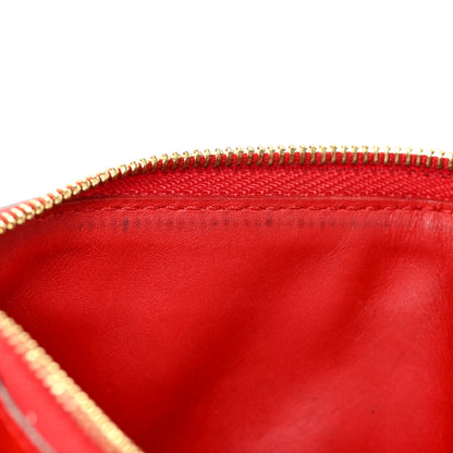 Louis Vuitton Vernis Key Pouch Cherry 13 of 19