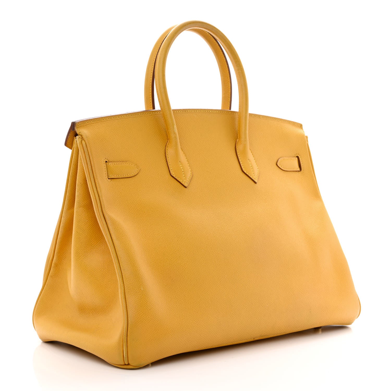 Hermes Epsom Birkin 35 Jaune 3 of 32