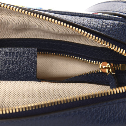 Gucci Canvas Flora Floral Shoulder Bag White Blue Agata Mulitcolor 7 of 11