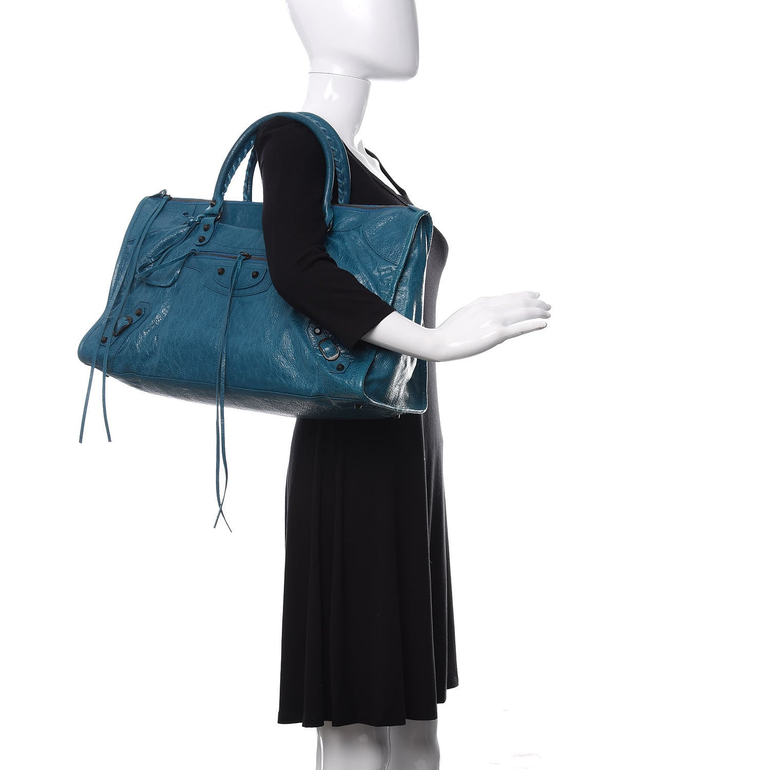 Balenciaga Agneau Classic Hardware Work Lagon 2 of 10