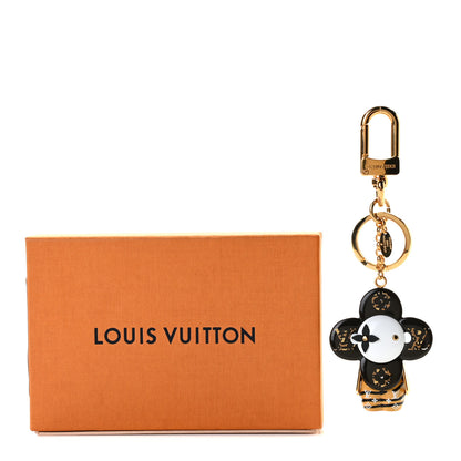 Louis Vuitton Resin Wood Vivienne Jungle Bag Charm Key Holder 4 of 4