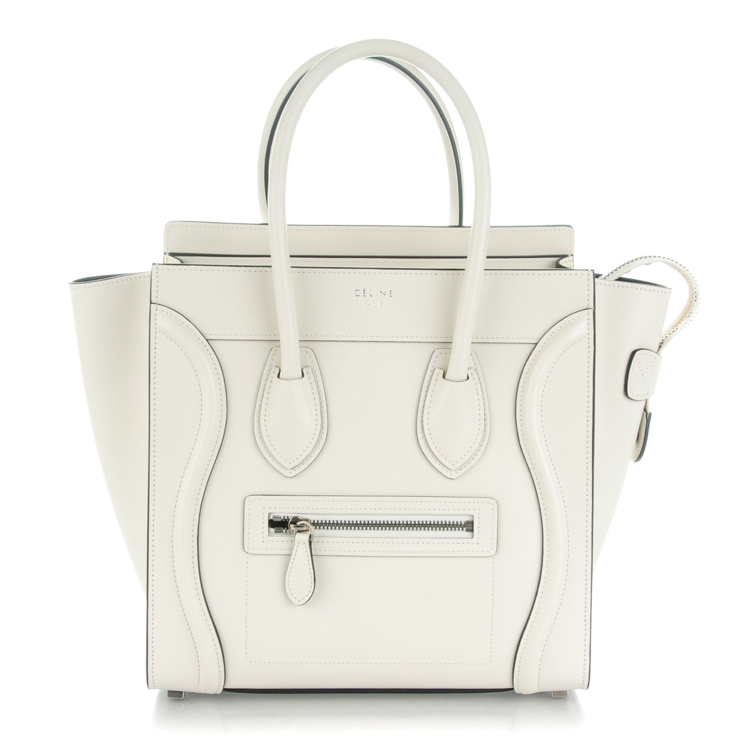 Celine Palmelato Micro Luggage White 1 of 8