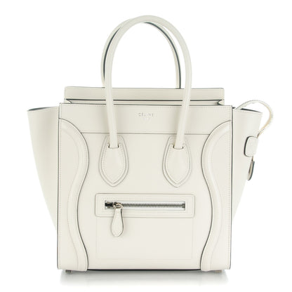 Celine Palmelato Micro Luggage White 1 of 8