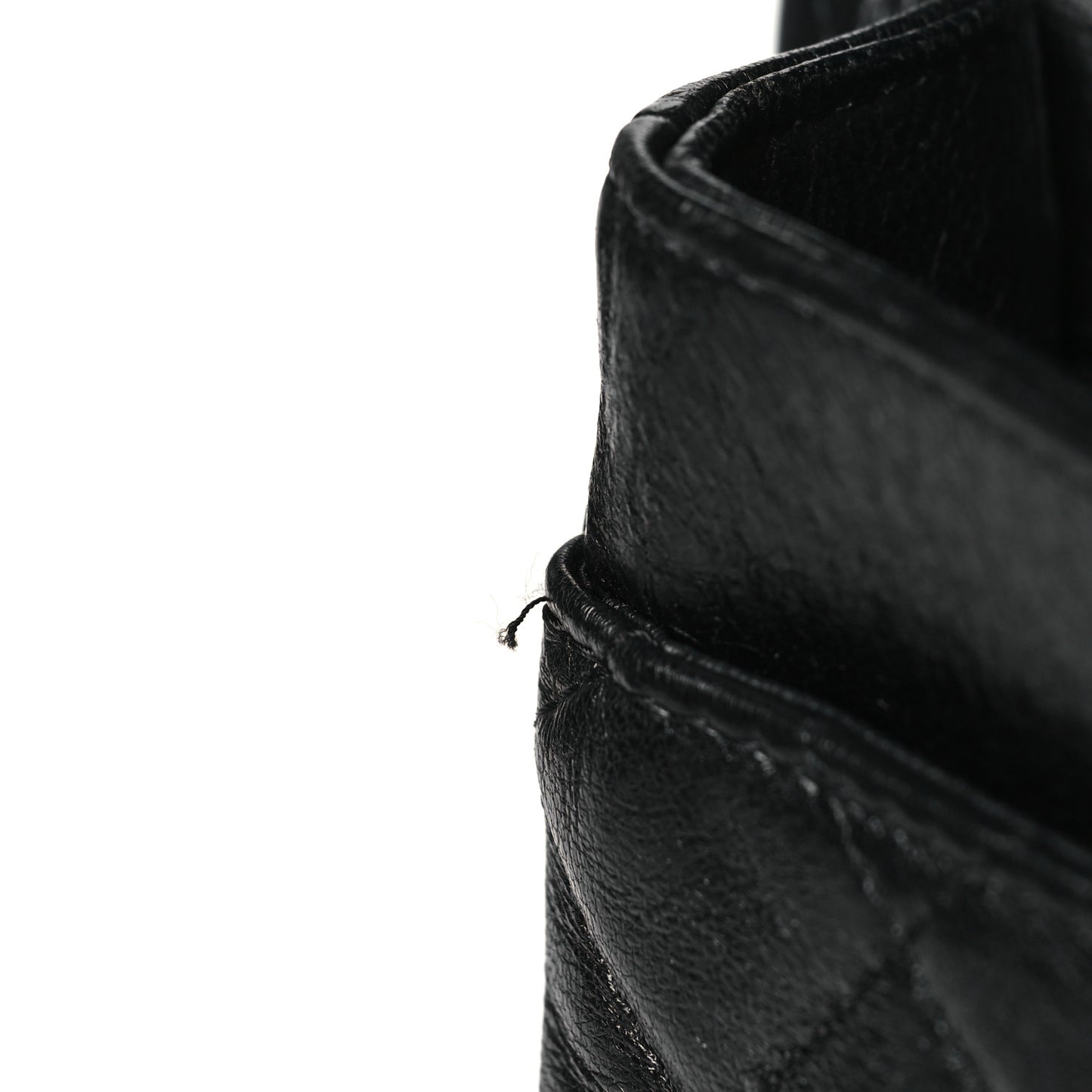 Aged Calfskin Quilted 2.55 Reissue 225 Flap Black