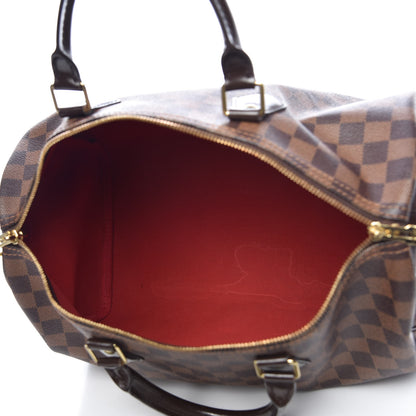 Louis Vuitton Damier Ebene Speedy Bandouliere 35 5 of 12