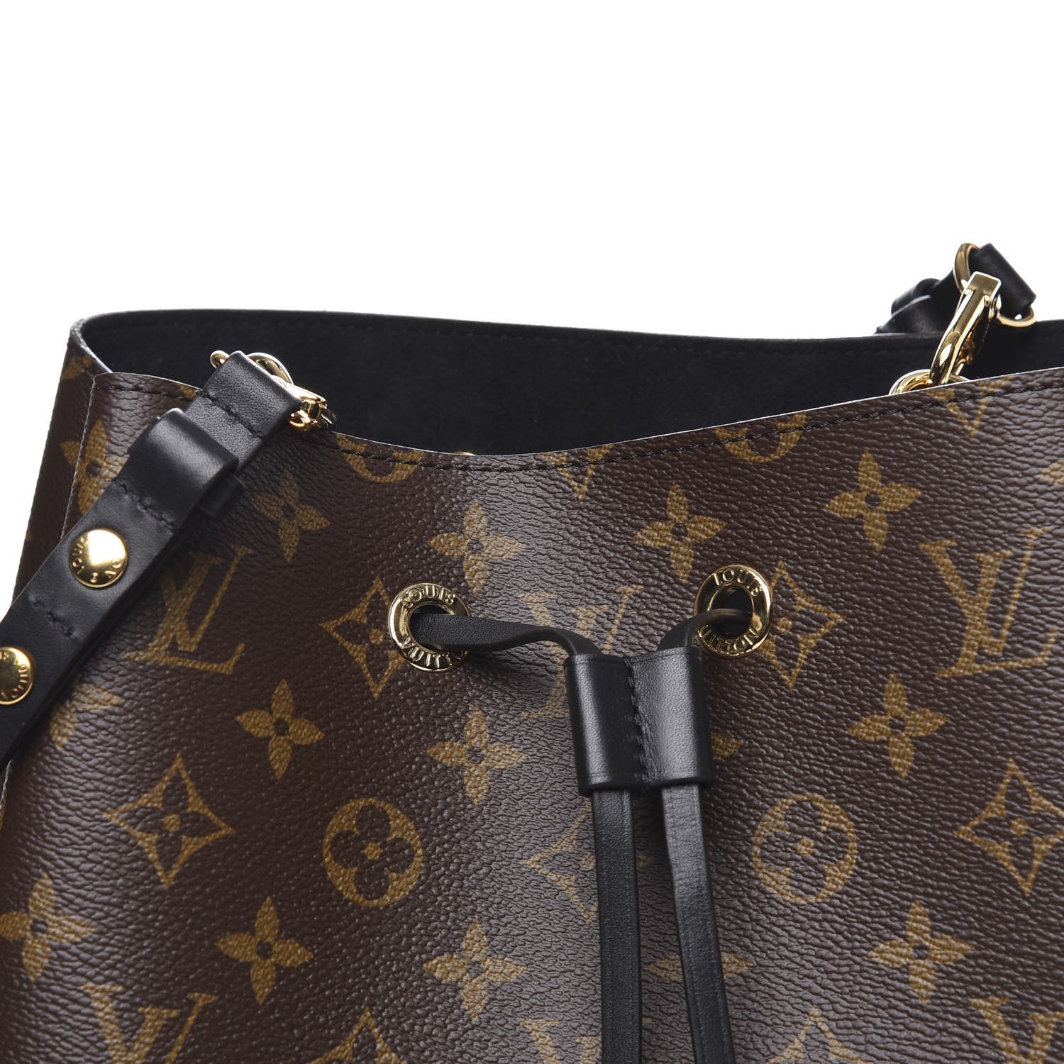 Louis Vuitton Monogram Neonoe MM Black 8 of 8