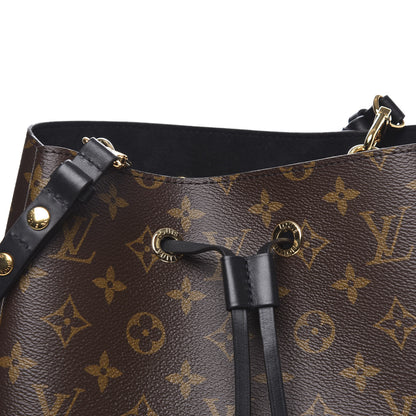 Louis Vuitton Monogram Neonoe MM Black 8 of 8