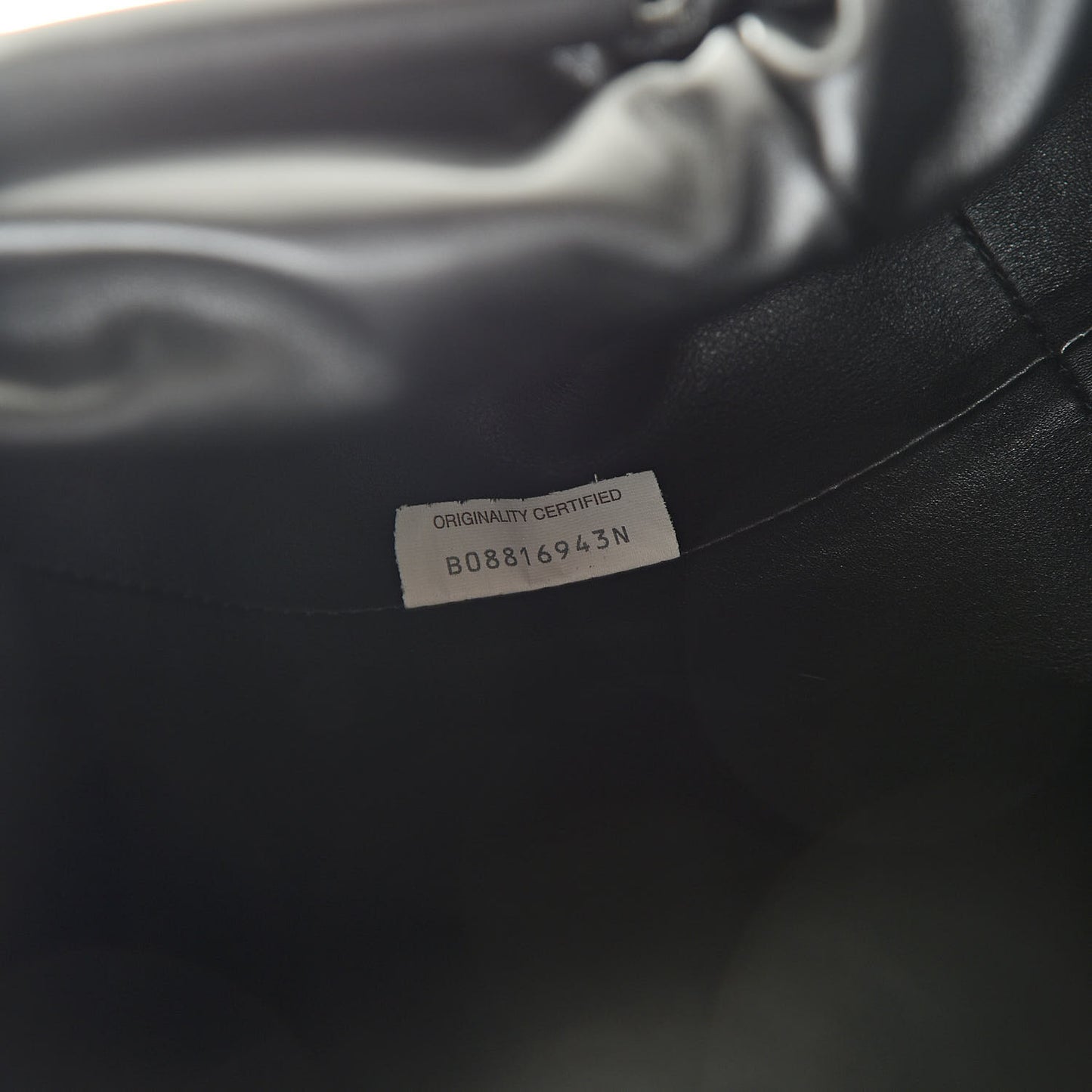 Smooth Butter Calf The Pouch Oversized Clutch Black