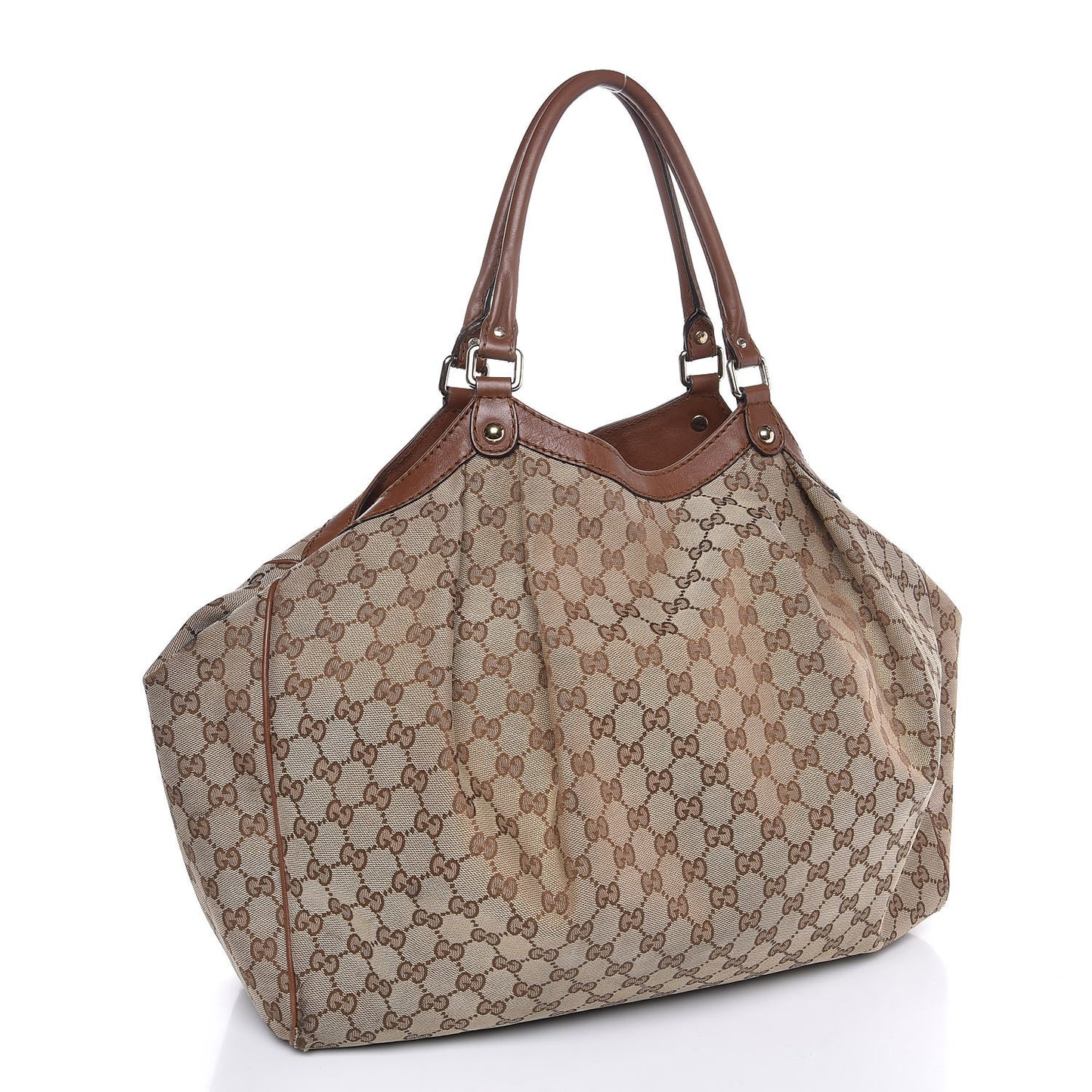 Monogram Large Sukey Tote Brown