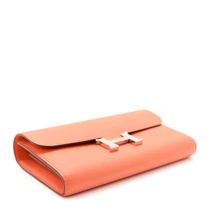 Hermes Epsom Constance Long Wallet Mangue 4 of 7
