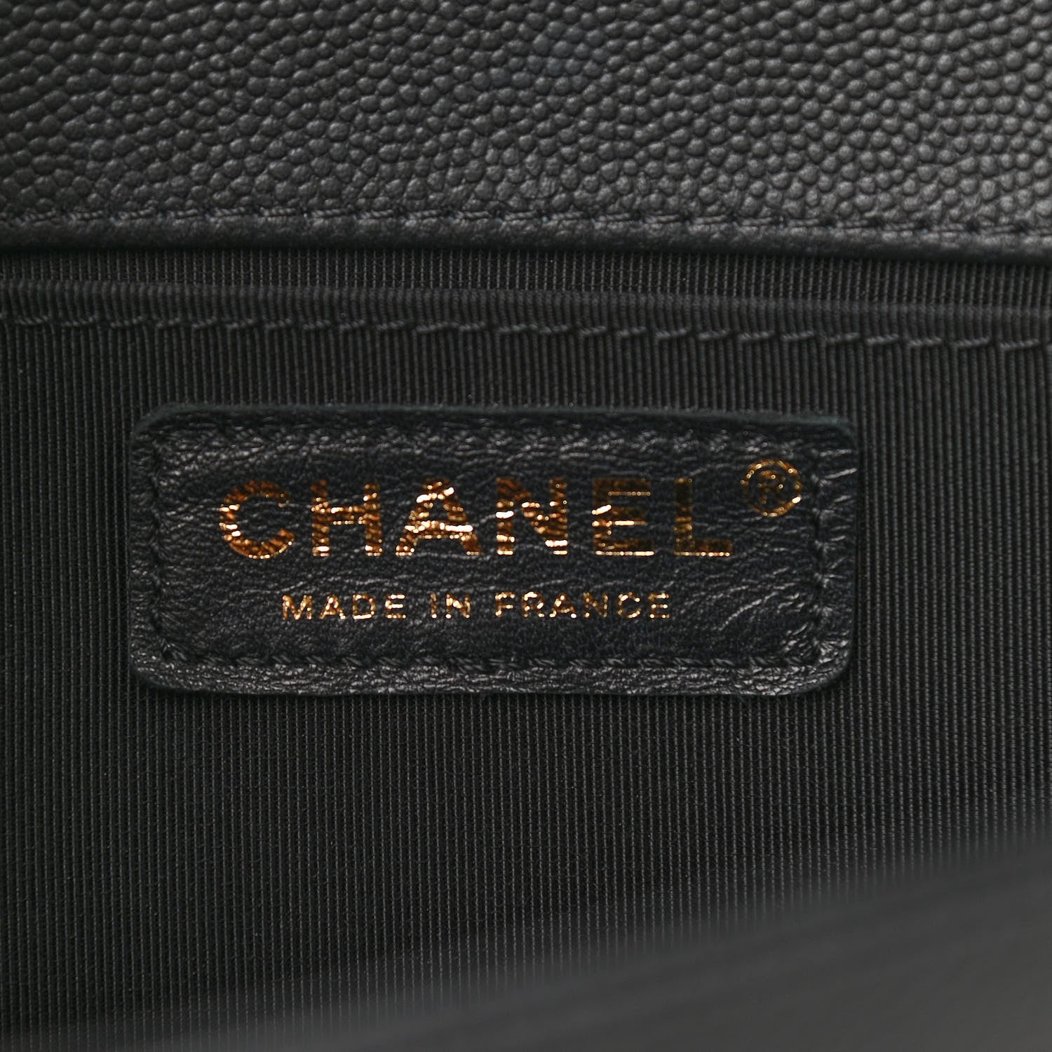 Chanel Caviar Quilted Medium Boy Flap Black 6 of 9