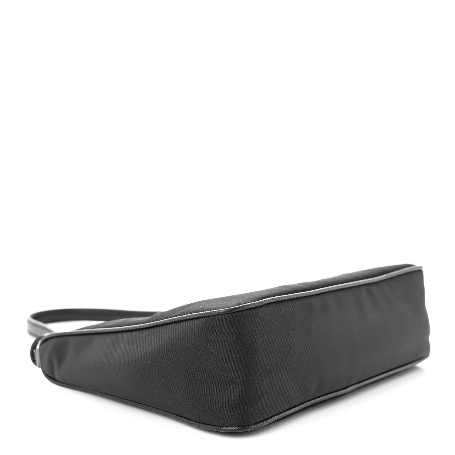Prada Tessuto Nylon Saffiano Mini Re-Edition 2005 Bag Black 4 of 11