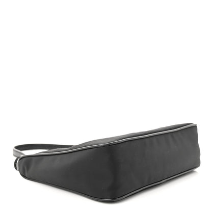 Prada Tessuto Nylon Saffiano Mini Re-Edition 2005 Bag Black 4 of 11