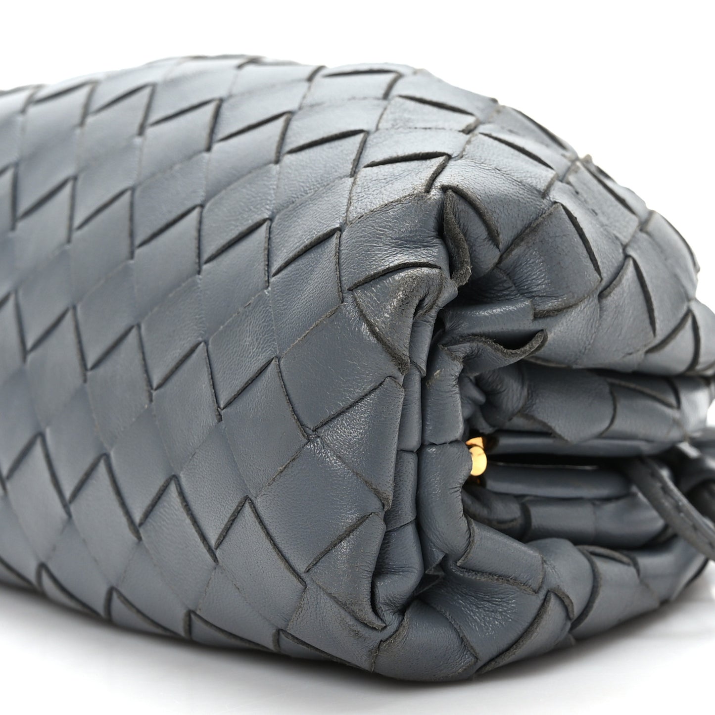 Nappa Intrecciato The Mini Pouch Thunder