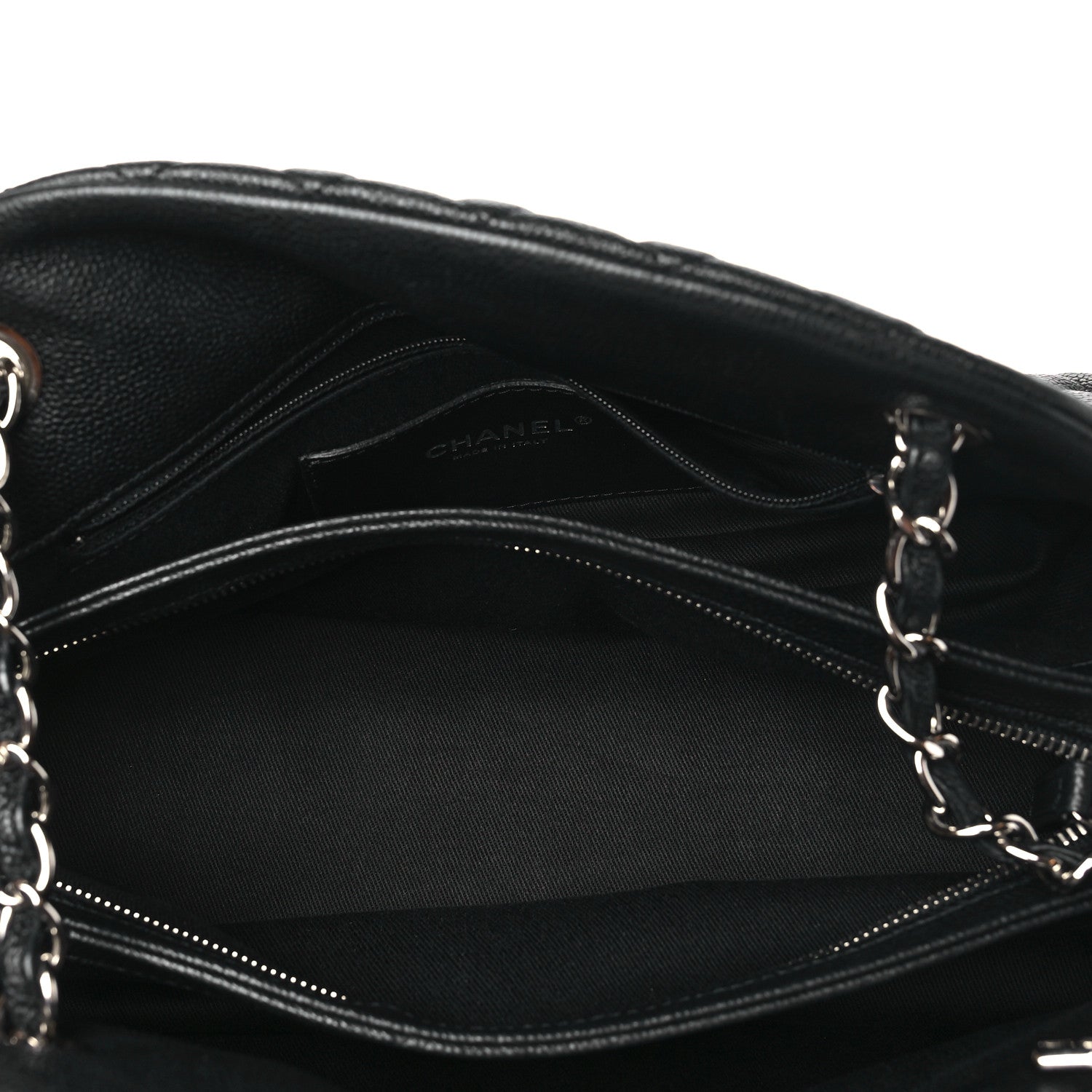 Chanel Caviar Quilted Medium Just Mademoiselle Black 5 of 10