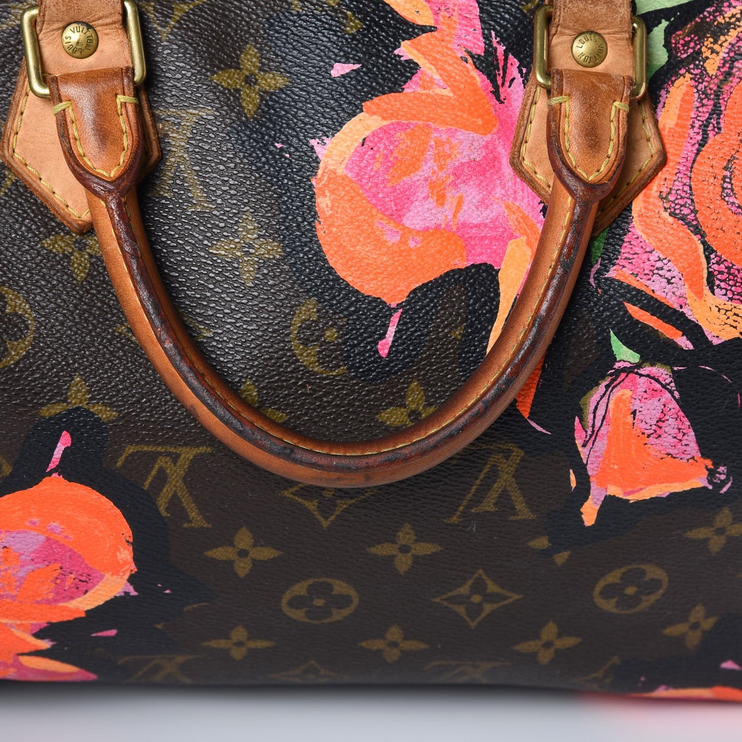 Monogram Roses Speedy 30