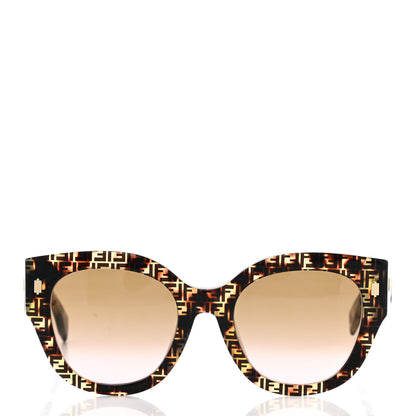 Fendi Acetate FF Sunglasses FF 0452/F/S Tortoise 2 of 6