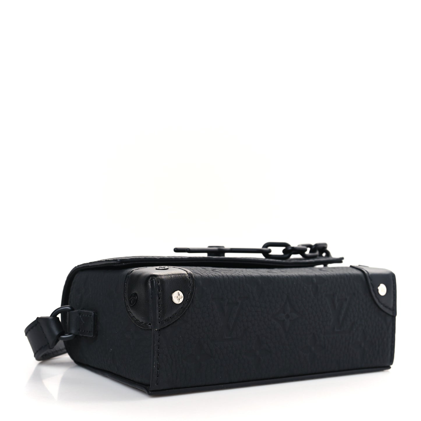 Taurillon Monogram Steamer Wearable Wallet Black