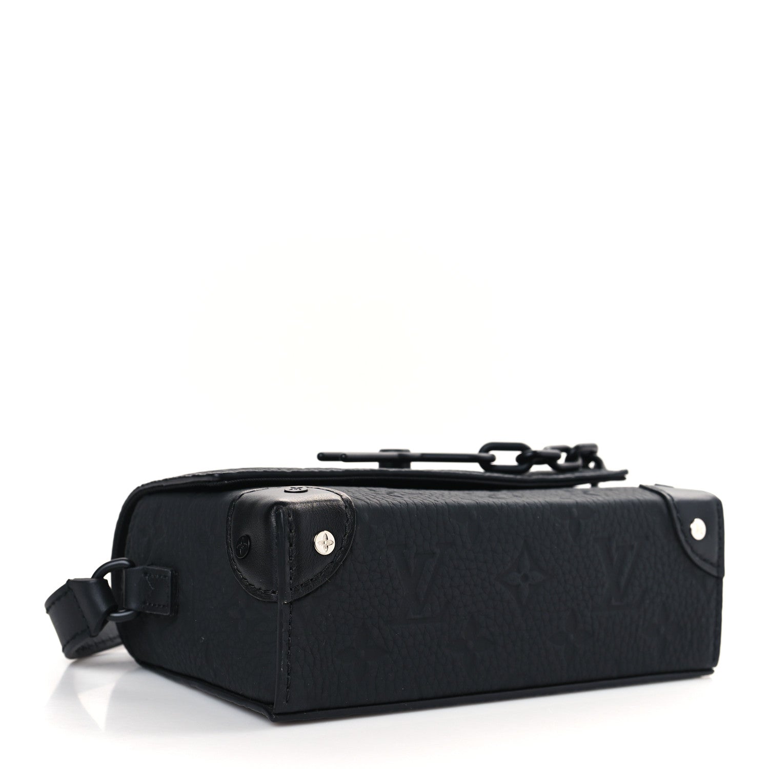 Louis Vuitton Taurillon Monogram Steamer Wearable Wallet Black 4 of 8