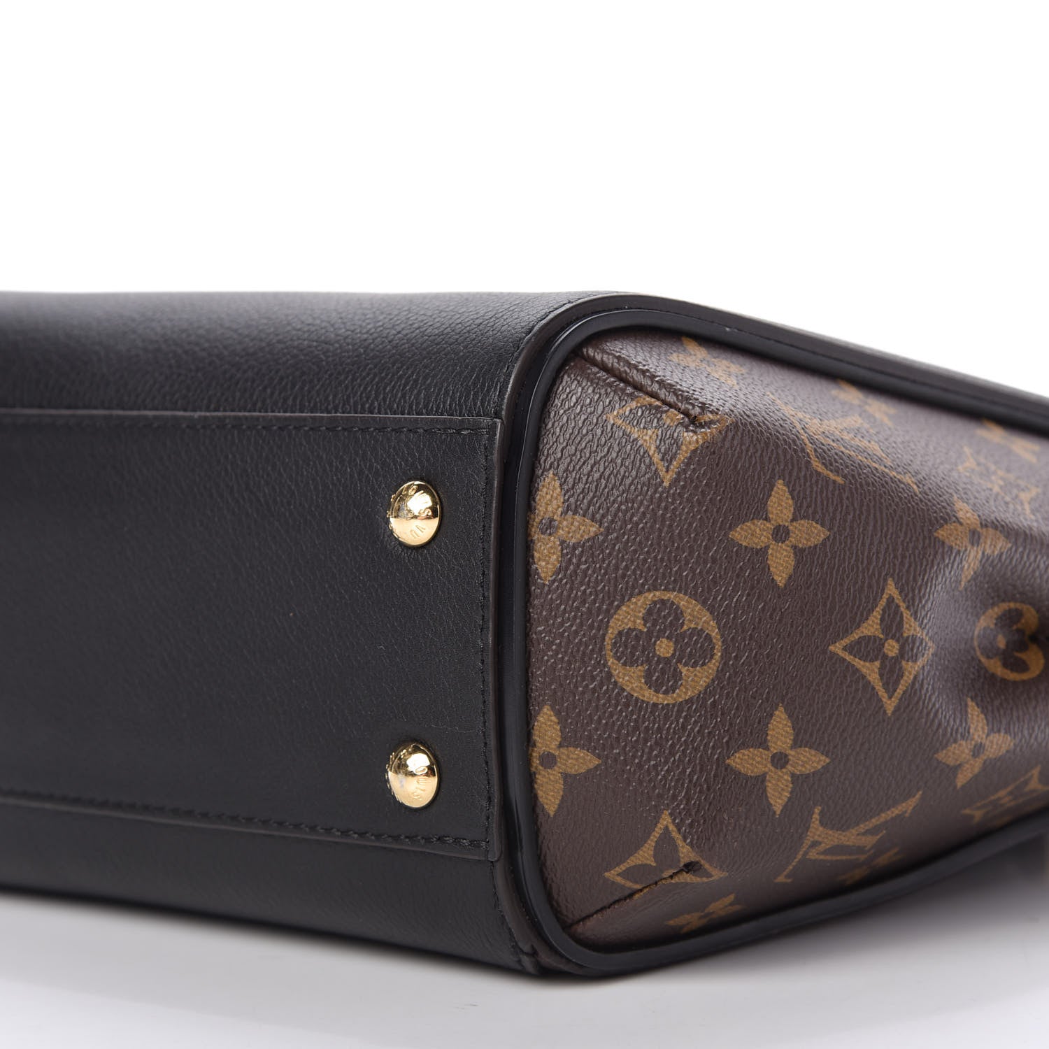 Louis Vuitton Calfskin Monogram Kimono Tote PM Black 7 of 9
