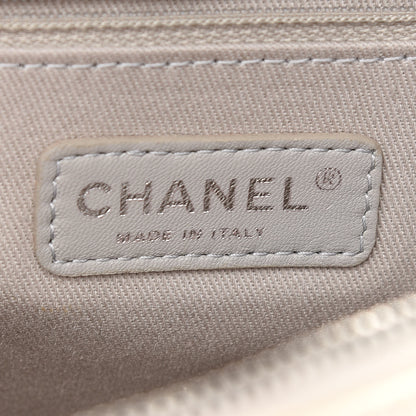 Chanel Caviar Quilted Jumbo Easy Flap Dark White 6 of 9