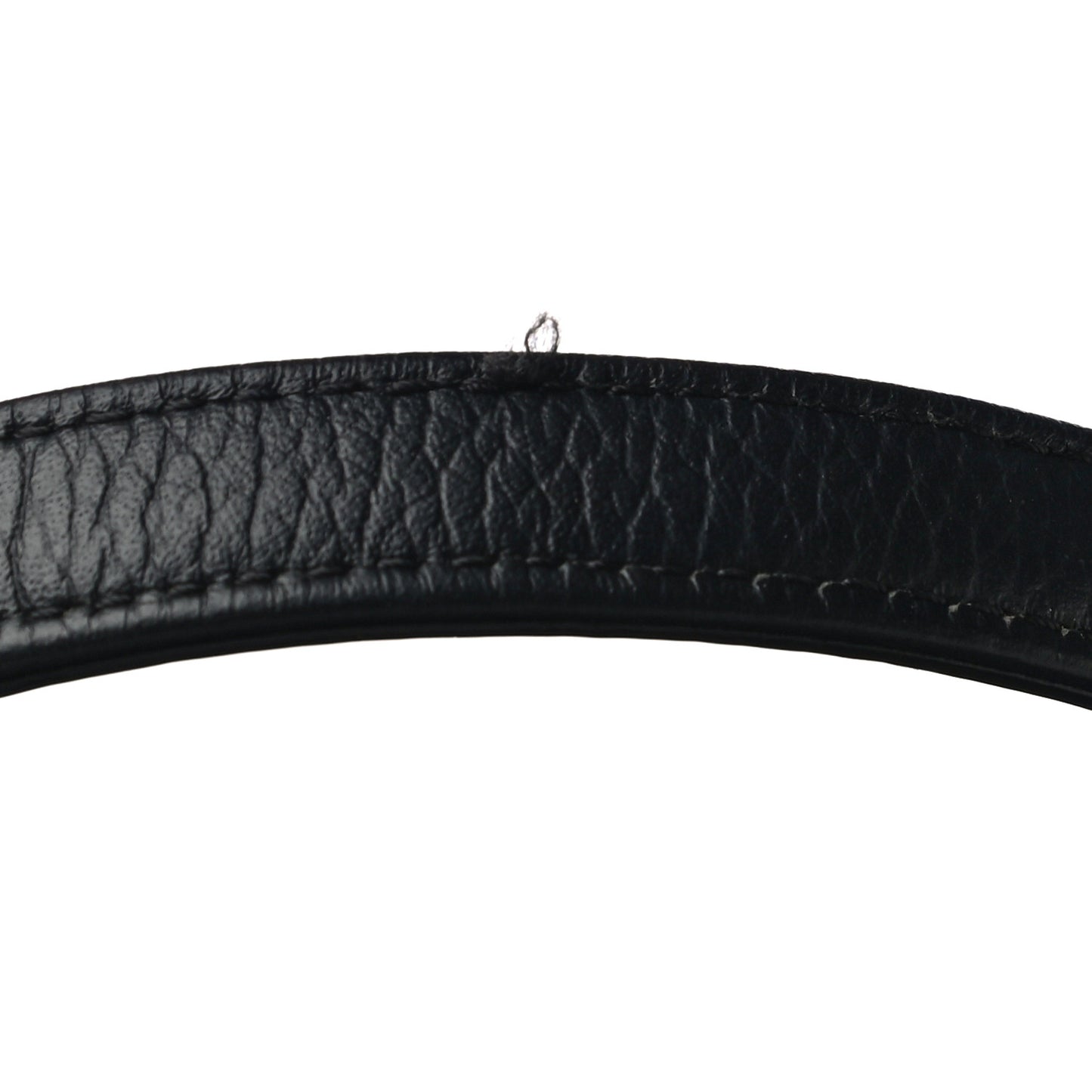 Calfskin Visetos Anya Shopper Tote Black