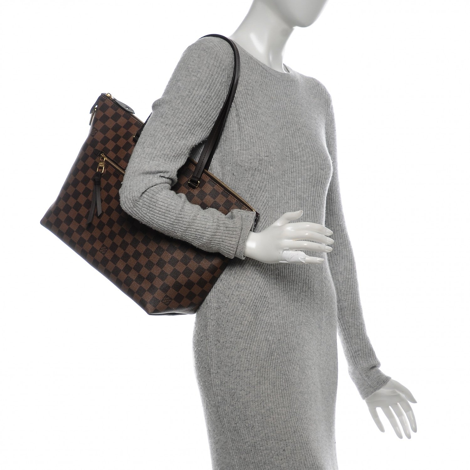 Louis Vuitton Damier Ebene Iena MM 2 of 6