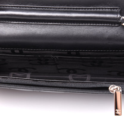 Chanel Calfskin Quilted Cambon Wallet On Chain WOC Black 4 of 8