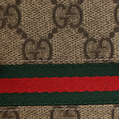 Gucci GG Plus Monogram Web Bi-Fold Wallet Dark Brown 8 of 8