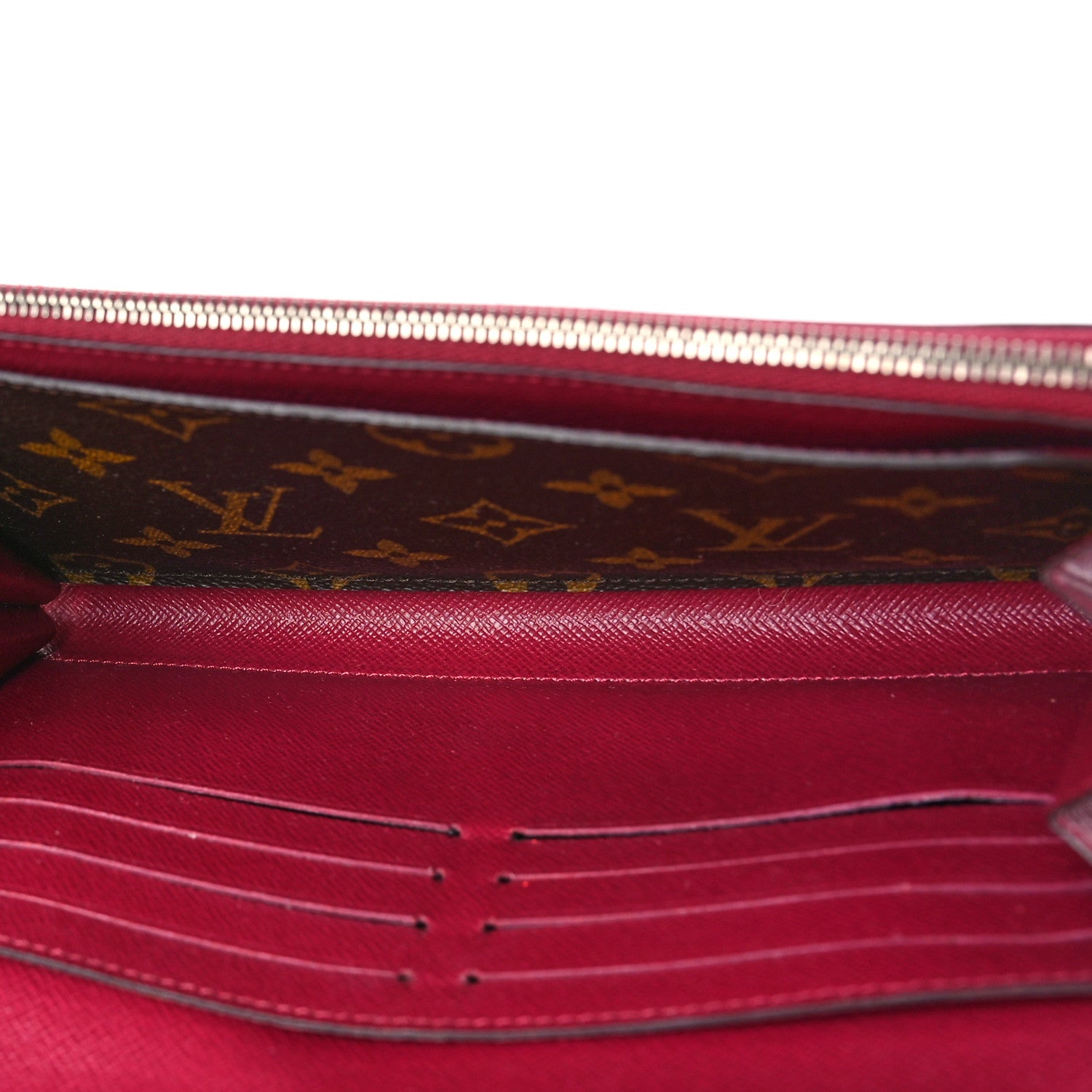 Louis Vuitton Epi Monogram Marie Rose Wallet Fuchsia 5 of 9