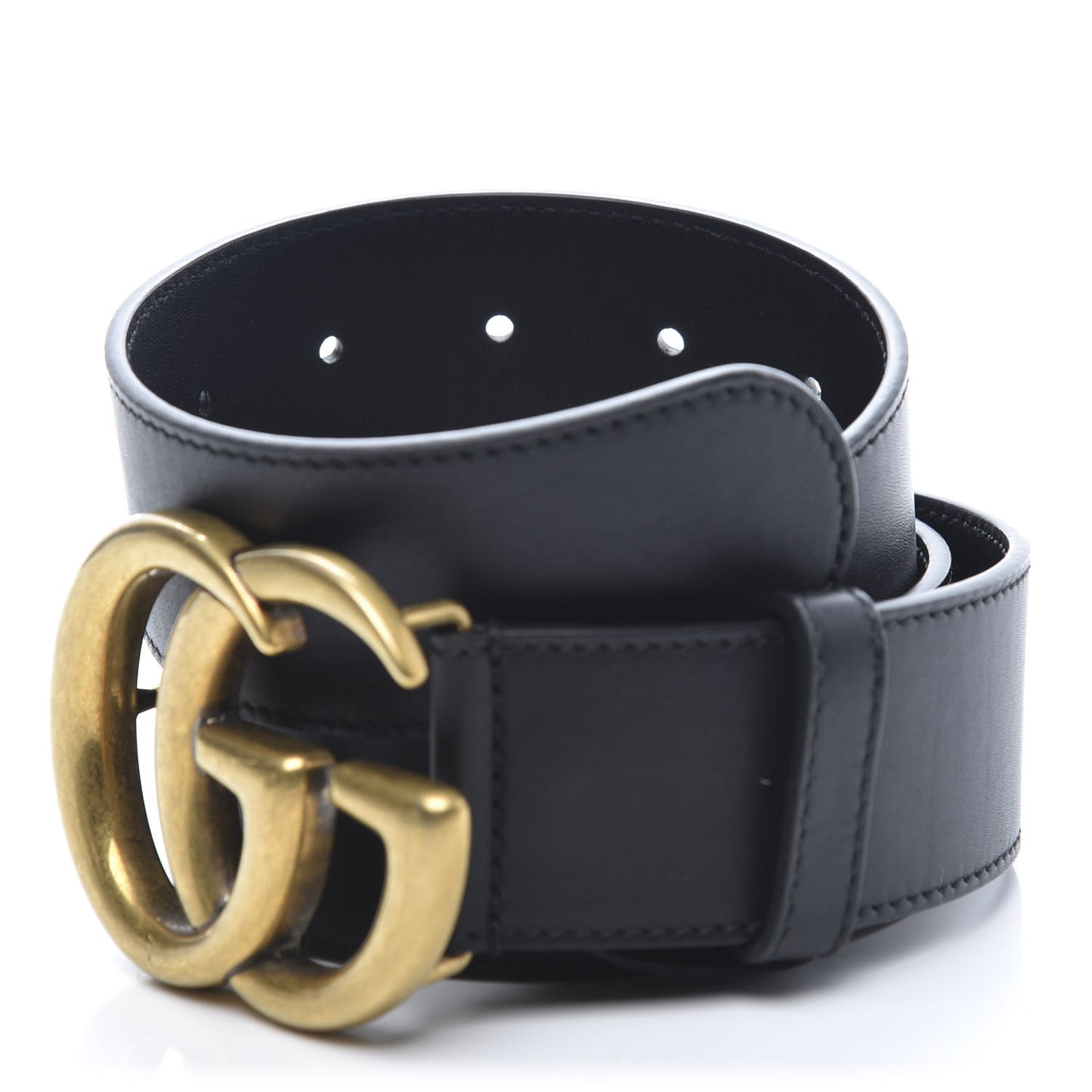 Calfskin Double G 40mm Belt 85 34 Black