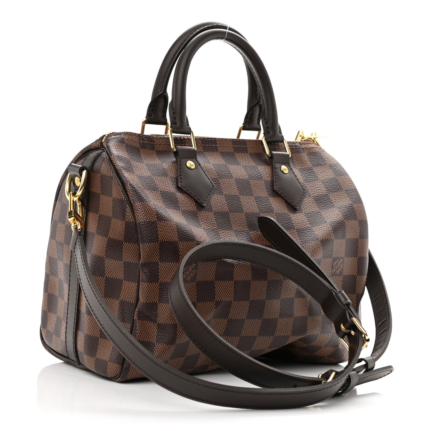 Damier Ebene Speedy Bandouliere 25