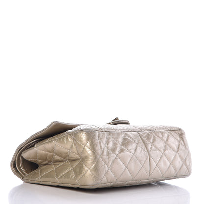 Chanel Metallic Aged Calfskin Quilted 2.55 Reissue 226 Flap Gold 5 of 21