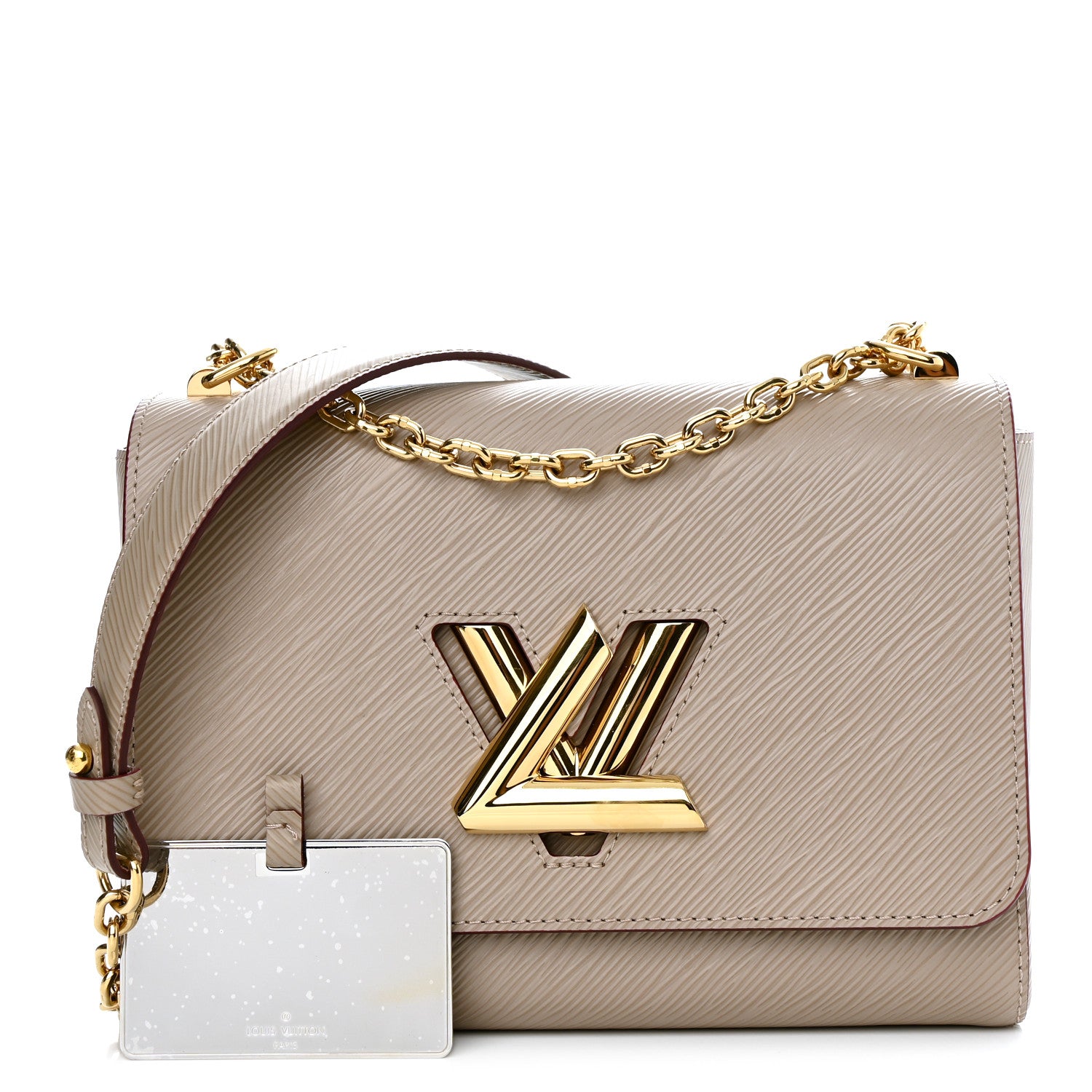 Louis Vuitton Epi Twist Shoulder Bag MM Galet 1 of 9