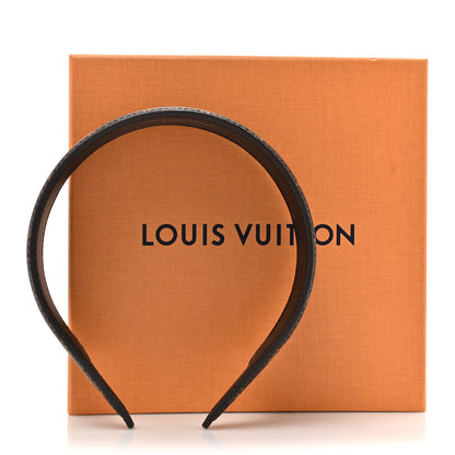 Louis Vuitton Monogram Headband Black 9 of 9