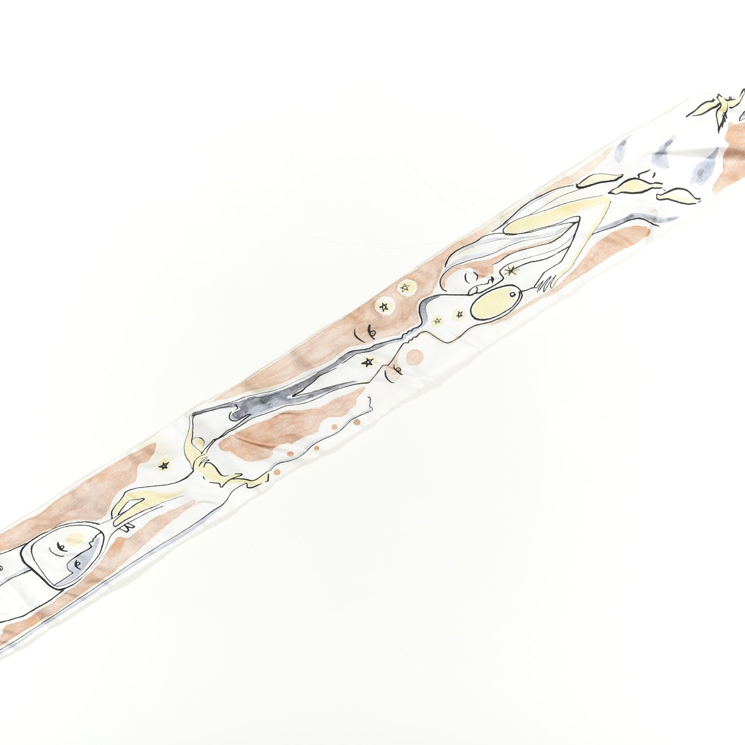 Christian Dior Silk Mitzah ABCDIOR "M" Scarf Pink 3 of 4