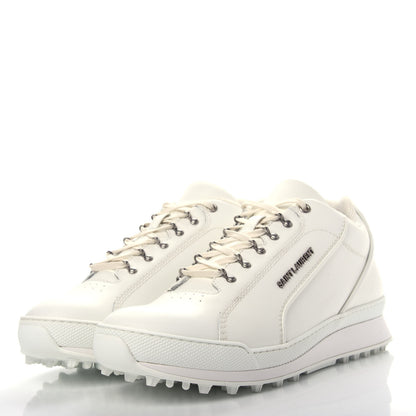 Saint Laurent Calfskin Jump Low Top Sneakers 42 White 3 of 11