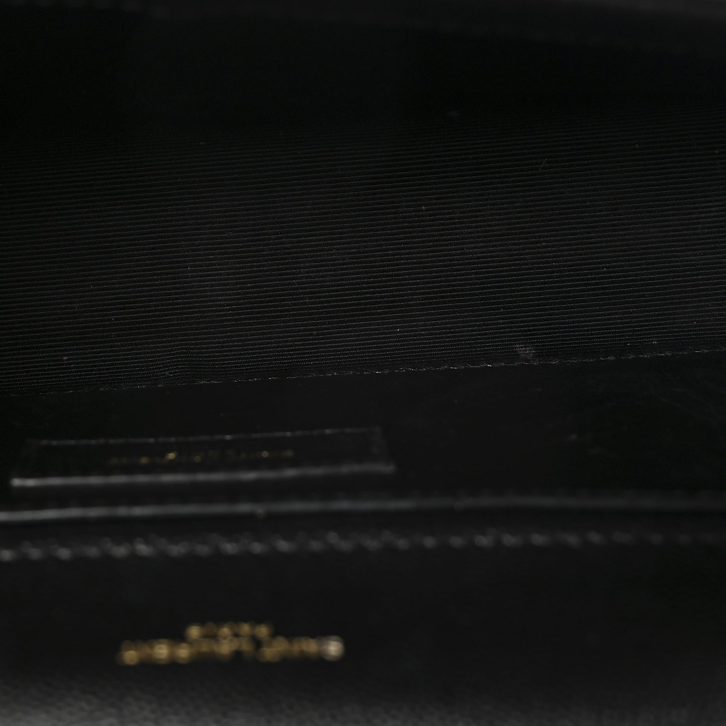 Grain De Poudre Small Monogram Kate Satchel Black
