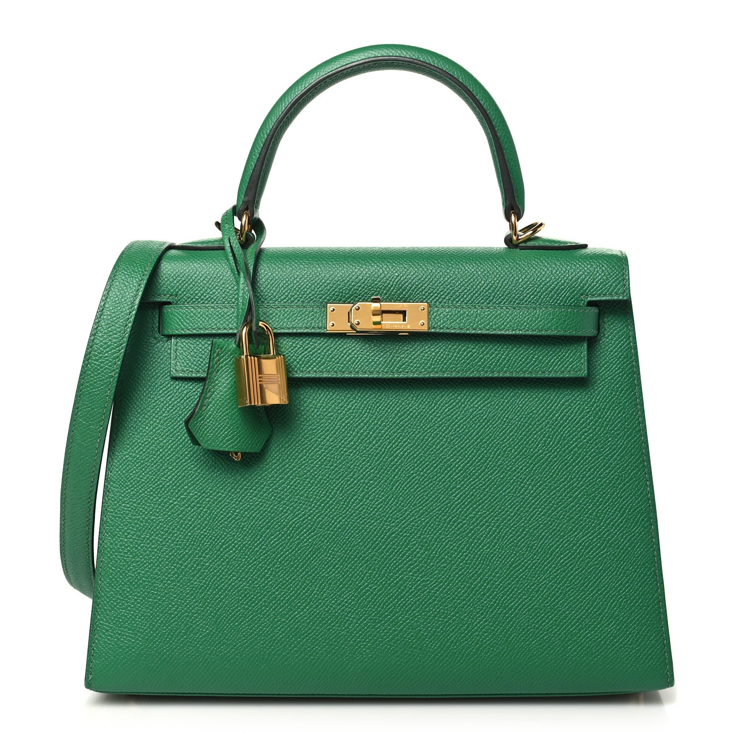 Hermes Epsom Kelly Sellier 25 Cactus 1 of 11