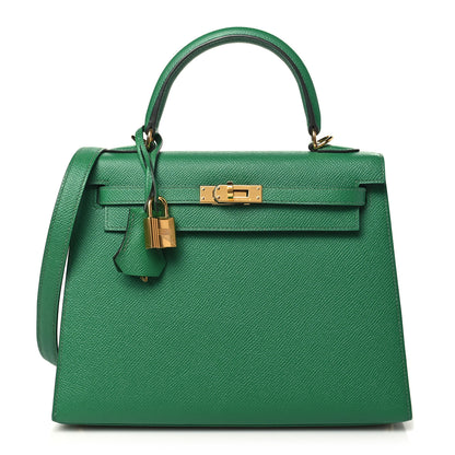 Hermes Epsom Kelly Sellier 25 Cactus 1 of 11