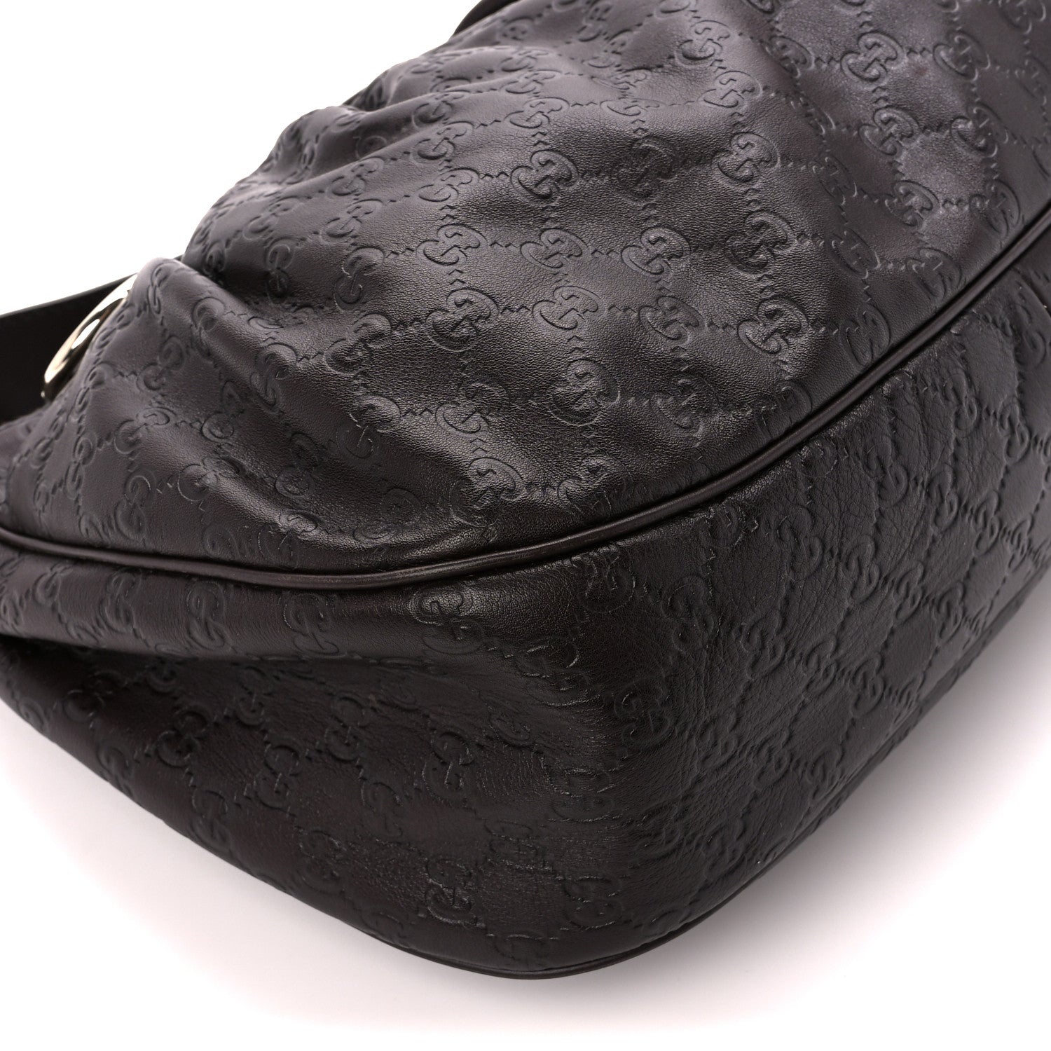 Gucci Guccissima Medium Sukey Hobo Dark Brown 11 of 11
